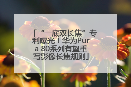 “一底双长焦”专利曝光！华为Pura 80系列有望重写影像长焦规则