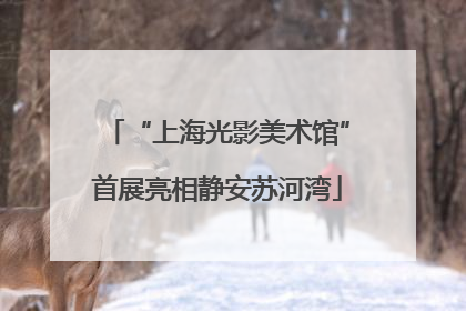 “上海光影美术馆”首展亮相静安苏河湾