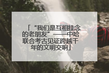 “我们是互相挂念的老朋友”——中哈联合考古见证跨越千年的文明交响