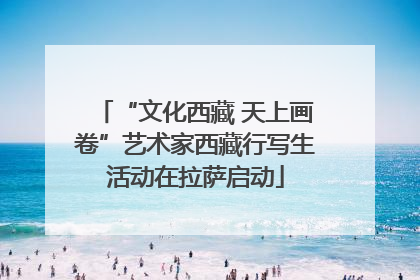 “文化西藏 天上画卷”艺术家西藏行写生活动在拉萨启动