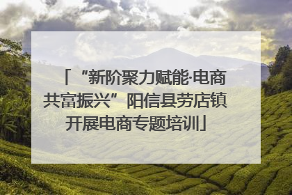 “新阶聚力赋能·电商共富振兴”阳信县劳店镇开展电商专题培训