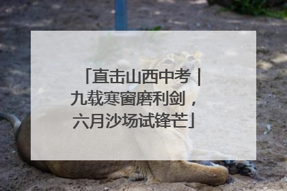 直击山西中考｜九载寒窗磨利剑，六月沙场试锋芒