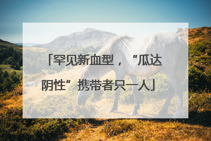 罕见新血型，“瓜达阴性”携带者只一人