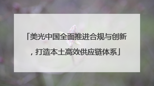 美光中国全面推进合规与创新，打造本土高效供应链体系
