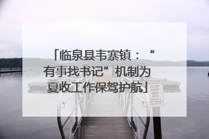 临泉县韦寨镇：“有事找书记”机制为夏收工作保驾护航