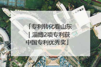 专利转化看山东｜淄博2项专利获中国专利优秀奖