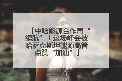 中哈能源合作再“续航”！这场峰会被哈萨克斯坦能源高管点赞“加油”
