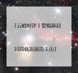 云岭时评丨警惕旅居同质化发展苗头④