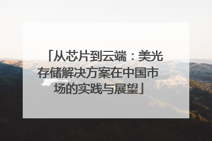 从芯片到云端：美光存储解决方案在中国市场的实践与展望