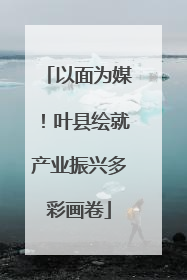 以面为媒！叶县绘就产业振兴多彩画卷