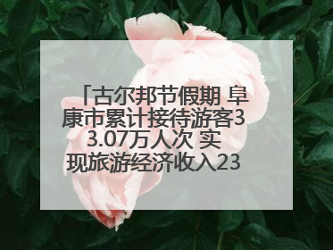 古尔邦节假期 阜康市累计接待游客33.07万人次 实现旅游经济收入23161万元