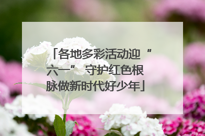 各地多彩活动迎“六一” 守护红色根脉做新时代好少年