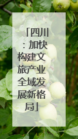 四川：加快构建文旅产业全域发展新格局