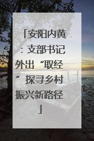 安阳内黄：支部书记外出“取经”探寻乡村振兴新路径