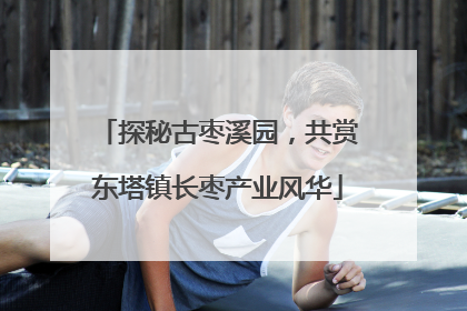 探秘古枣溪园，共赏东塔镇长枣产业风华