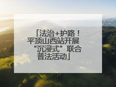 法治+护路！平顶山西站开展“沉浸式”联合普法活动