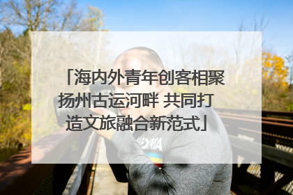 海内外青年创客相聚扬州古运河畔 共同打造文旅融合新范式