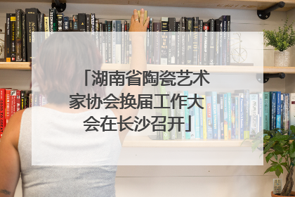 湖南省陶瓷艺术家协会换届工作大会在长沙召开