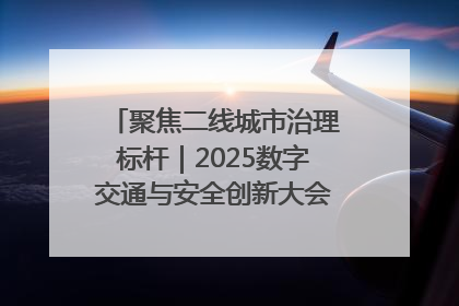 聚焦二线城市治理标杆｜2025数字交通与安全创新大会在保定隆重开幕