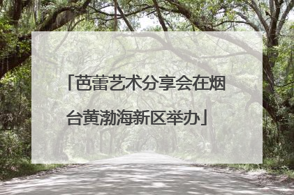芭蕾艺术分享会在烟台黄渤海新区举办