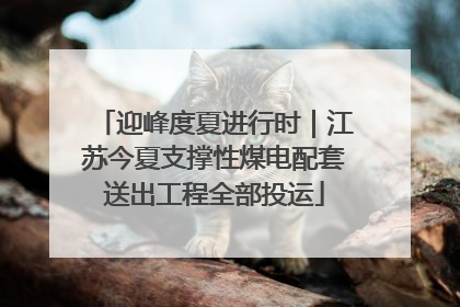 迎峰度夏进行时｜江苏今夏支撑性煤电配套送出工程全部投运