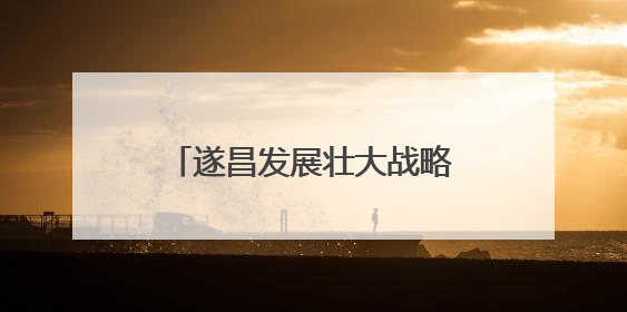 遂昌发展壮大战略性新兴产业 龙头引领 集群共进