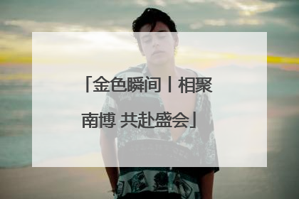 金色瞬间丨相聚南博 共赴盛会