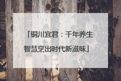 铜川宜君：千年养生智慧烹出时代新滋味