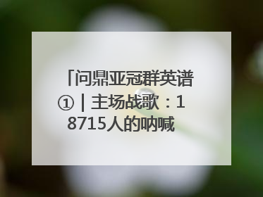 问鼎亚冠群英谱①｜主场战歌：18715人的呐喊托起冠军城