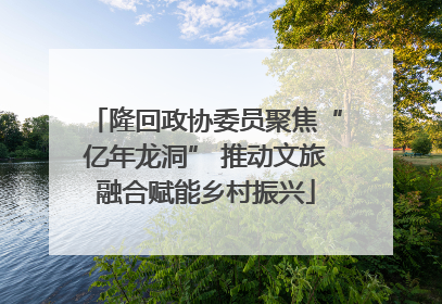 隆回政协委员聚焦“亿年龙洞” 推动文旅融合赋能乡村振兴