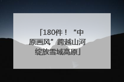 180件！“中原画风”跨越山河绽放雪域高原